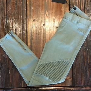 Beulah moto jeggings